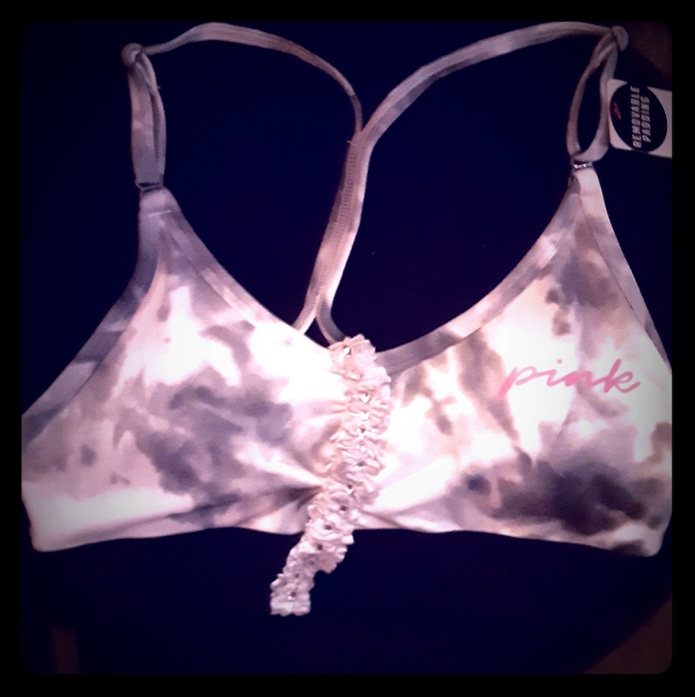 New Pink Victoria's Secret Sport Bra Size SW